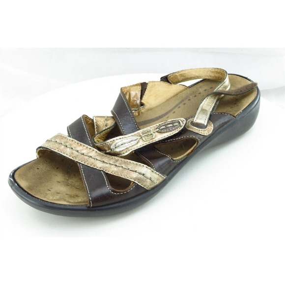 ROMIKA Sz 41 M‎ Brown Strappy Leather Women Sandals - Picture 1 of 7